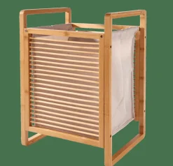 LINOLUX BAMBOE Cesto Para Roupa Suja Natural