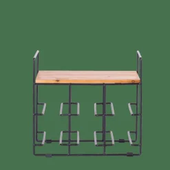 LIZE Estante Para Vinho Preto