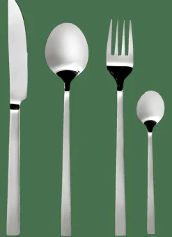 LUGANO Talheres De 16 Peças Prateado