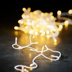 LUZ Grinalda Iluminada Branco