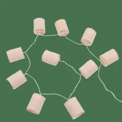 LYNN Grinalda Iluminada 10 LEDs Bege