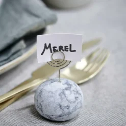 MARBLE Suporte Para Cartão Identificação Branco