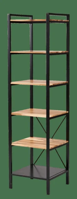 MARCEL Estante Para Roupa Preto