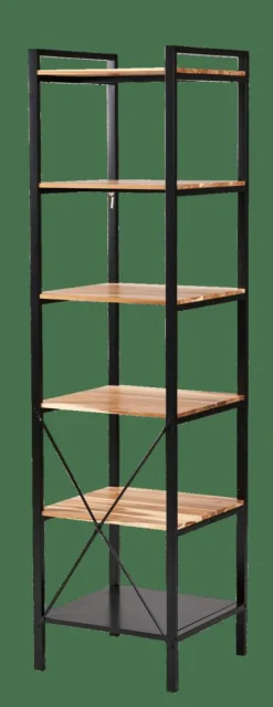 MARCEL Estante Para Roupa Preto