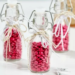 MINI Frasco Com Tampa De Pressão 12,5 CL Transparente