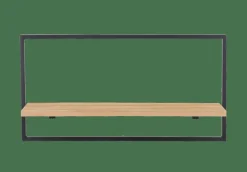 MIX&MATCH Estante Para Pendurar Preto, Natural