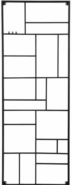 MODULAR Conjunto De 7 Ganchos Preto