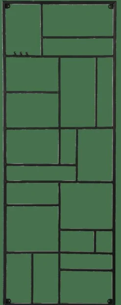 MODULAR Estante De Parede Preto