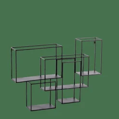 MULTO Estante Para Pendurar Preto