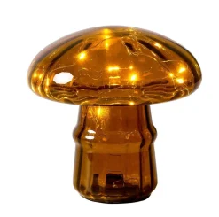 MUSHRO Candeeiro Decorativo Castanho