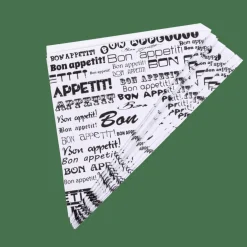 NJAM Sacos Bico Conjunto De 10 Preto, Branco