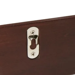 NOMA Conjunto 3 Estantes Para Pendurar Castanho