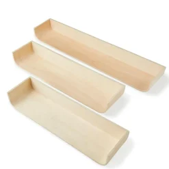 NOMA Estante P/pendurar Conjunto De 3 Natural