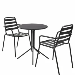 OLAV & LIVA Conjunto Bistro Preto