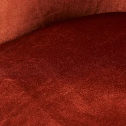 OLIVIER Cadeira De Sala De Estar Castanho