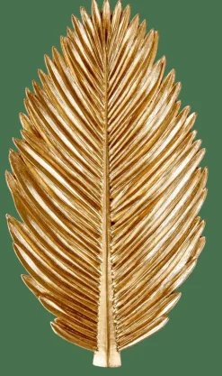 PALM Folha Decorativa Dourado