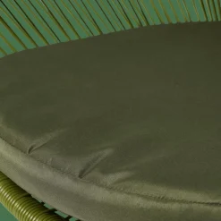 PAPAYO Cadeira Lounge Com Almofada Verde