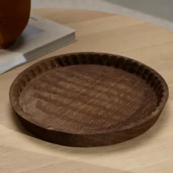 PAULA Bandeja Castanho