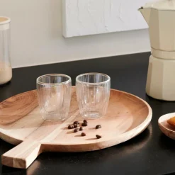 PAUSA Copo Parede Dupla Conjunto De 2 12,5 CL Transparente