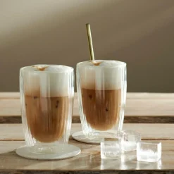 PAUSA Copo Parede Dupla Conjunto De 2 35 CL Transparente