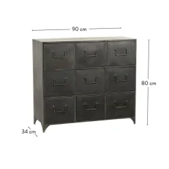 PHARMA Armário De Farmacêutico Preto