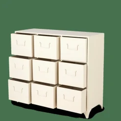 PHARMA Armário Farmacêutico 9 Gavetas Areia