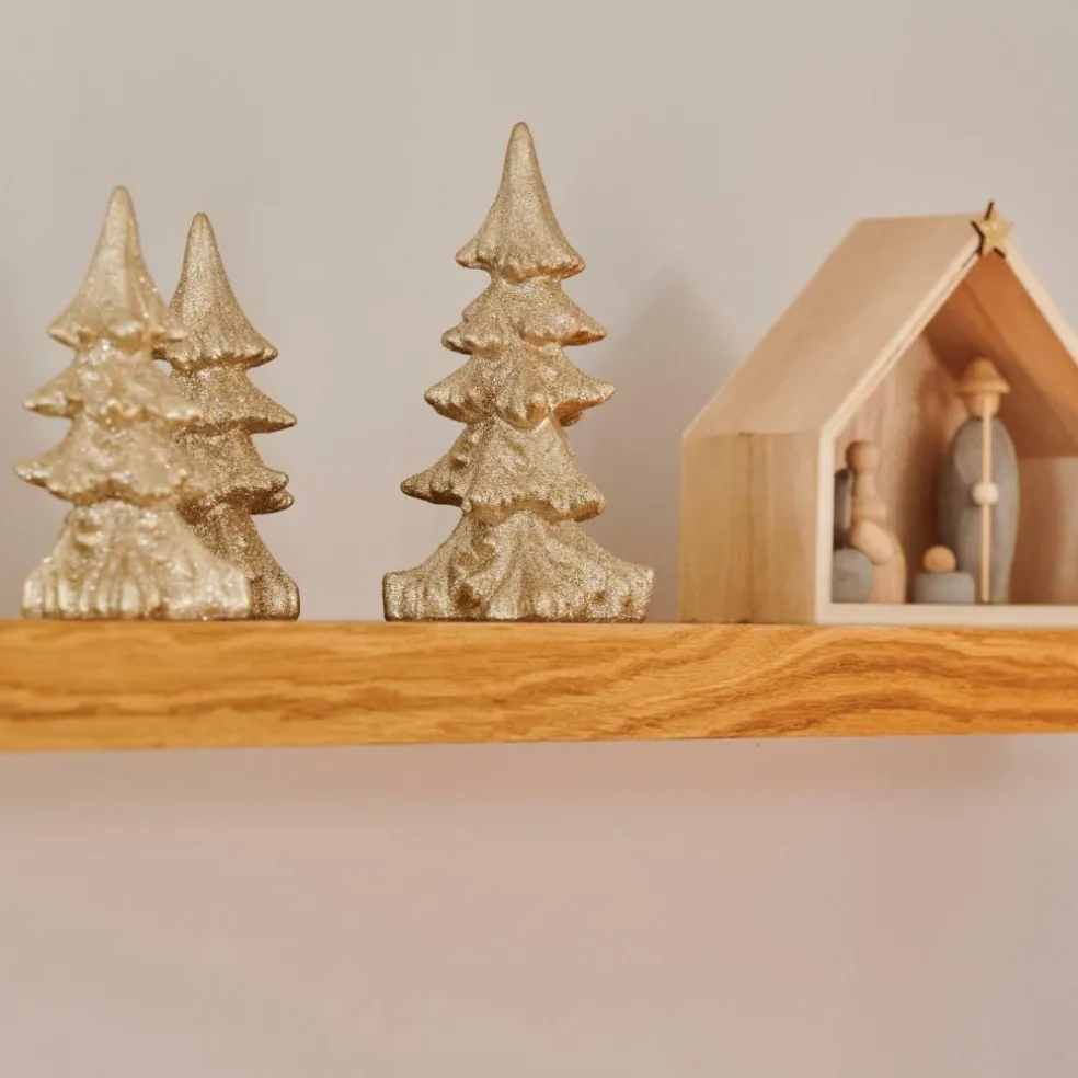 POLLY Decoração Em Pé Dourado