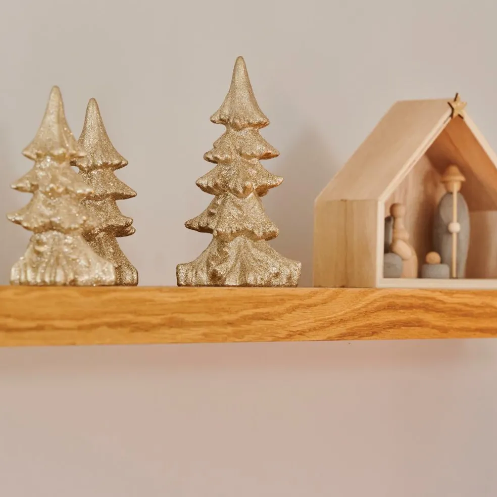 POLLY Decoração Em Pé Dourado