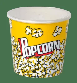 POPCORN Balde Pipocas Com Tampa Multicolor