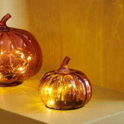 PUMPKIN Led Partylight Terracota