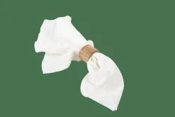 PURE LUXURY Argola Para Guardanapo Castanho