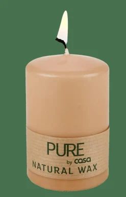 PURE Vela Cilíndrica Bege