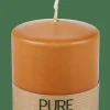 PURE Vela Cilíndrica Caramelo