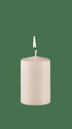 PURE Vela Cilíndrica Castanho Claro