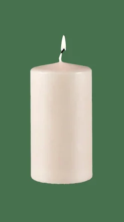 PURE Vela Cilíndrica Castanho Claro
