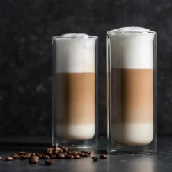 RELAX Copos Parede Dupla Conjunto De 2 30 CL Transparente