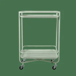 REMUS Estante Com Rodas Quadrado Menta