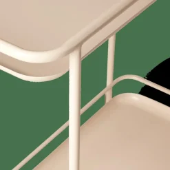 REMUS Estante Com Rodas Quadrado Areia