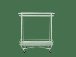 REMUS Estante Com Rodas Quadrado Verde