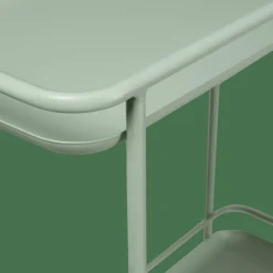 REMUS Estante Com Rodas Quadrado Verde