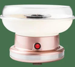 RETRO FUN Máquina Para Fazer Algodão Doce Rosa