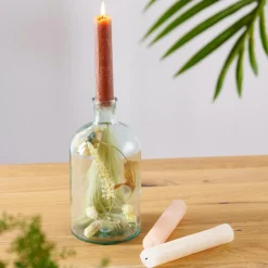 RETRO Jarra Garrafa Transparente