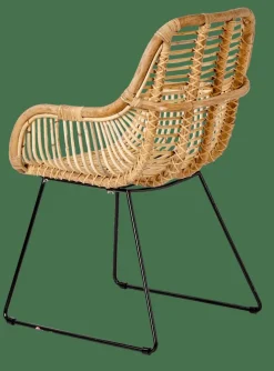 ROTAN Cadeira Para Sala De Jantar Natural