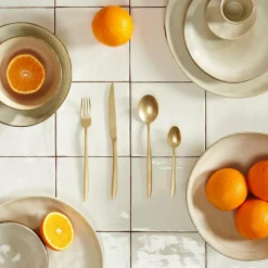 ROXANNE Talheres 16 Peças Dourado Claro