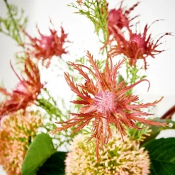 RUBY Planta Artificial Vermelho