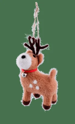RUDOLPH Deco Para Pendurar Castanho