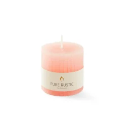 RUSTIC Vela Rib Cor-de-laranja