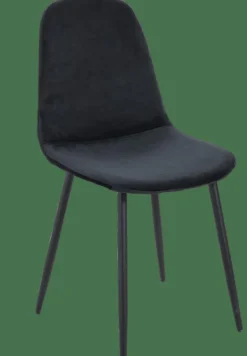 SILKE Cadeira De Sala De Jantar Preto