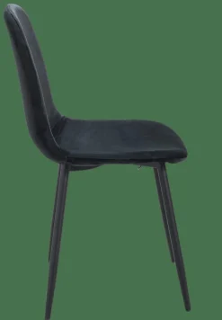 SILKE Cadeira De Sala De Jantar Preto