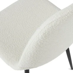 SILKE Cadeira De Sala De Jantar Bouclé